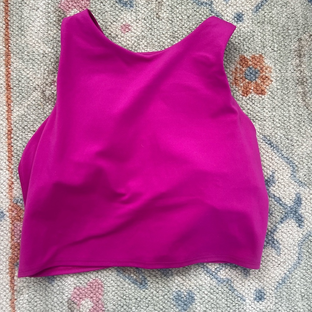 Athleta Pink Tank Top/Sports Bra